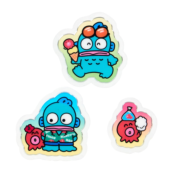 Sanrio Hangyodon Summer Stickers PVC/CPP Case for Ages 3+- Japan Figure Store - #1 Bring To You The Best Japanese Goods