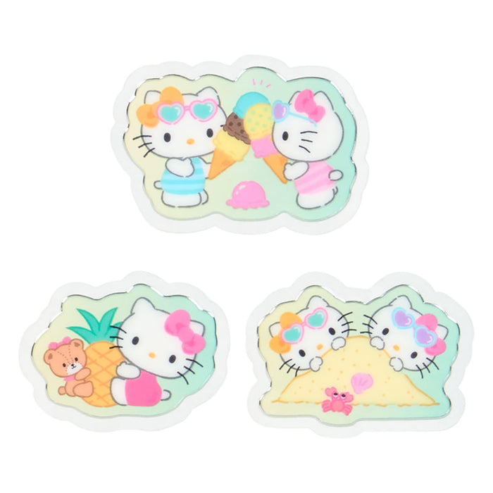 Sanrio Hello Kitty Summer Stickers PVC/CPP Case for Ages 3+- Japan Figure Store - #1 Bring To You The Best Japanese Goods