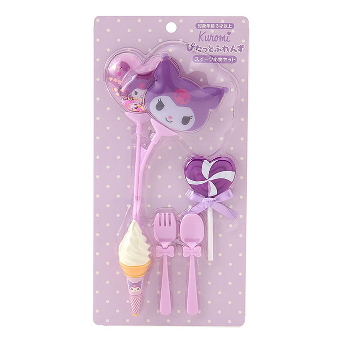 Sanrio Kuromi Coffret d'accessoires gourmands Pitatto Friends pour enfants de 3 ans et plus 152153