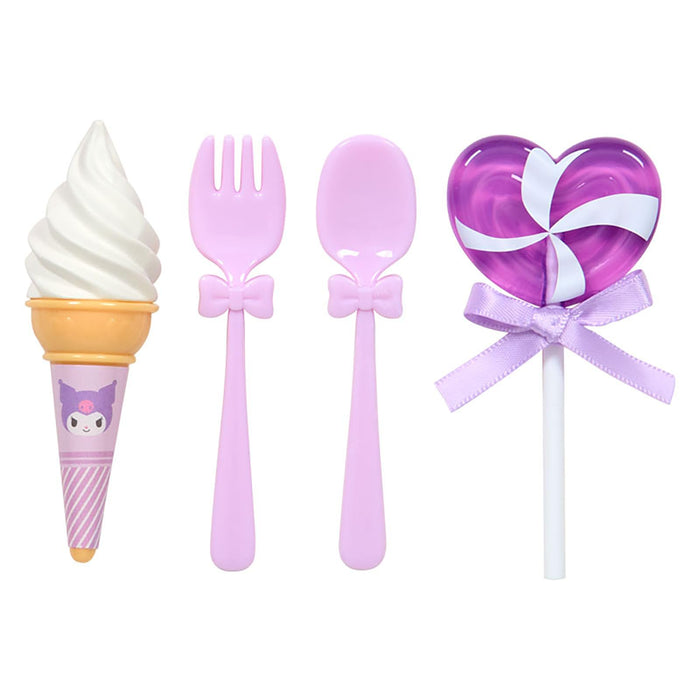 Sanrio Kuromi Coffret d'accessoires gourmands Pitatto Friends pour enfants de 3 ans et plus 152153