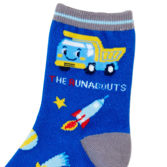 Sanrio The Runabouts Kids Socks 3-Pair Set Rocket 13-15Cm