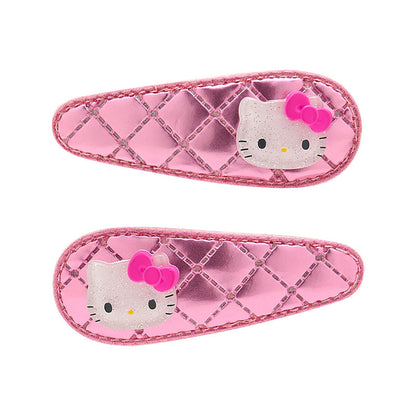 Sanrio Hello Kitty Pink Steel Polyester Pins Set for Ages 3+ (2 Sets)