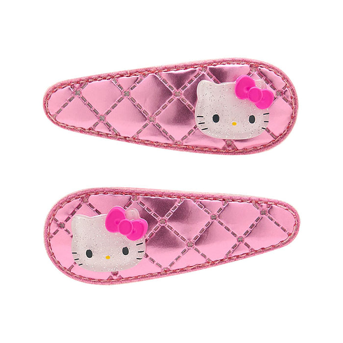 Sanrio Hello Kitty Pink Steel Polyester Pins Set for Ages 3+ (2 Sets)