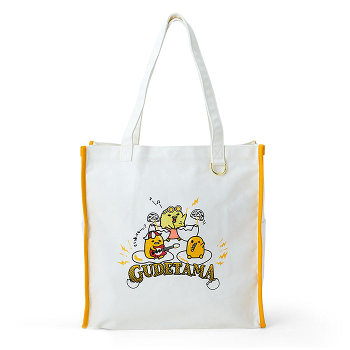 Sanrio Gudetama Festival Design Tote Bag - Stylish and Durable