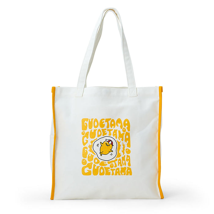 Sanrio Gudetama Festival Design Tote Bag - Stylish and Durable