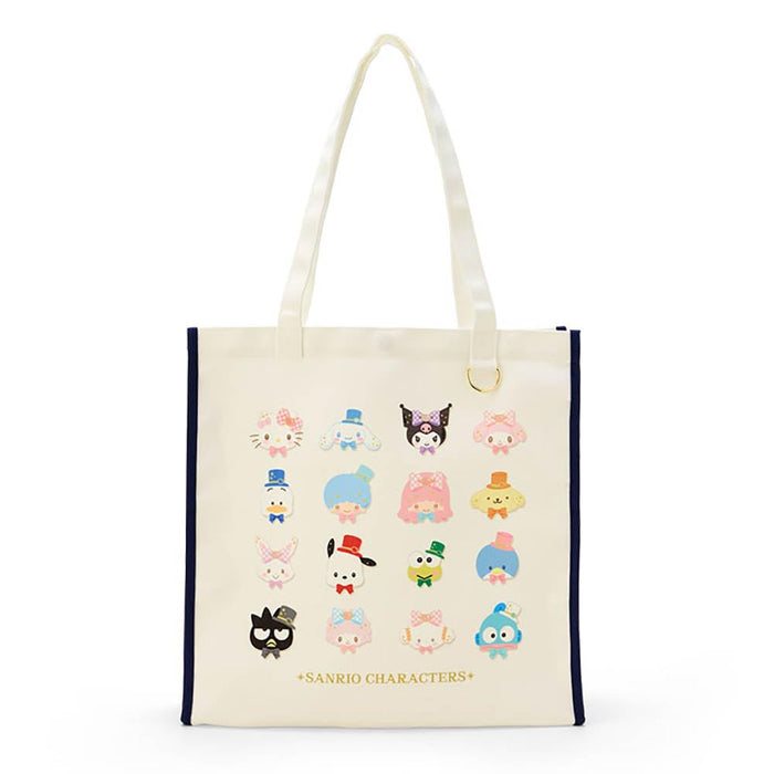 Sanrio Tote Bag - Cute Characters A4 Size 38x14x38 cm 61 cm Handles