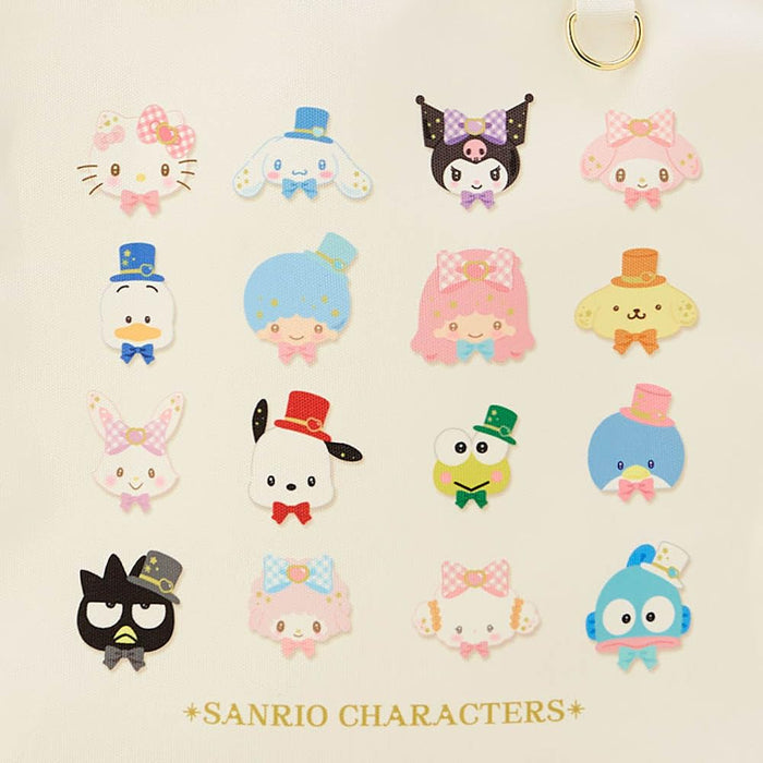 Sanrio Tote Bag - Cute Characters A4 Size 38x14x38 cm 61 cm Handles