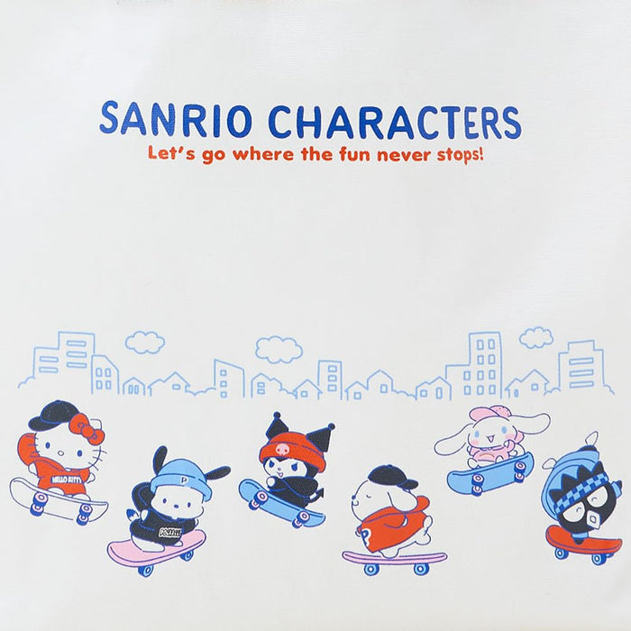 Sanrio Tote Bag Skateboard Design Sanrio Characters 810461 Durable Fashion Accessory