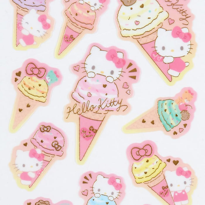 Autocollants en papier calque Hello Kitty Ice Party de Sanrio 326313