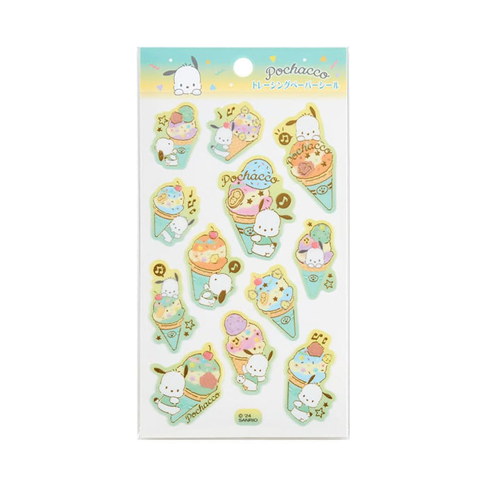 Autocollants en papier calque Sanrio Ice Party Pochacco Fun Pack 327549