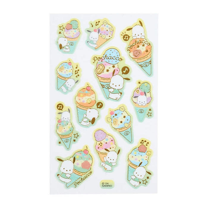 Autocollants en papier calque Sanrio Ice Party Pochacco Fun Pack 327549