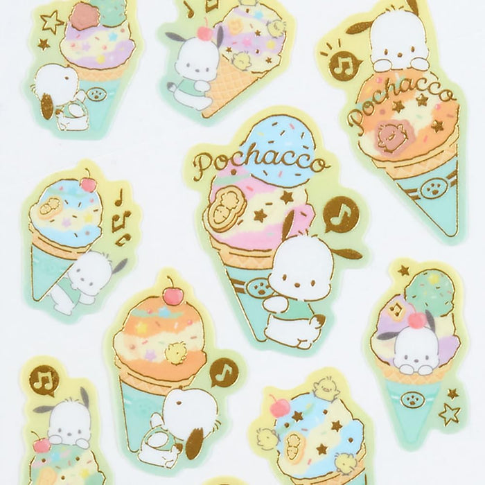 Sanrio Tracing Paper Stickers Ice Party Pochacco Fun Pack 327549