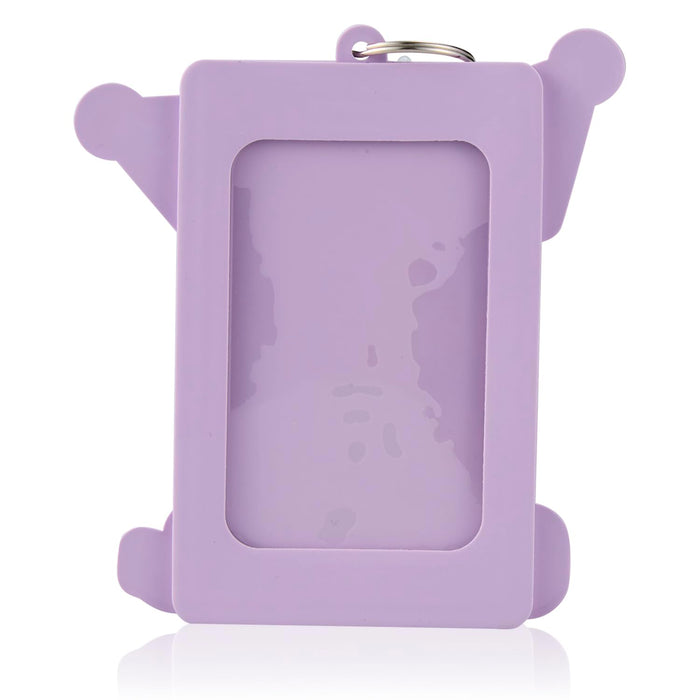 Sanrio Travel Card Sleeve Pass Case Kuromi Purple