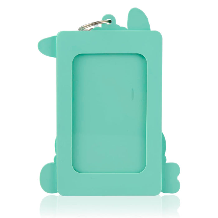 Sanrio Pochacco Green Travel Card Sleeve Pass Case - Durable and Stylish