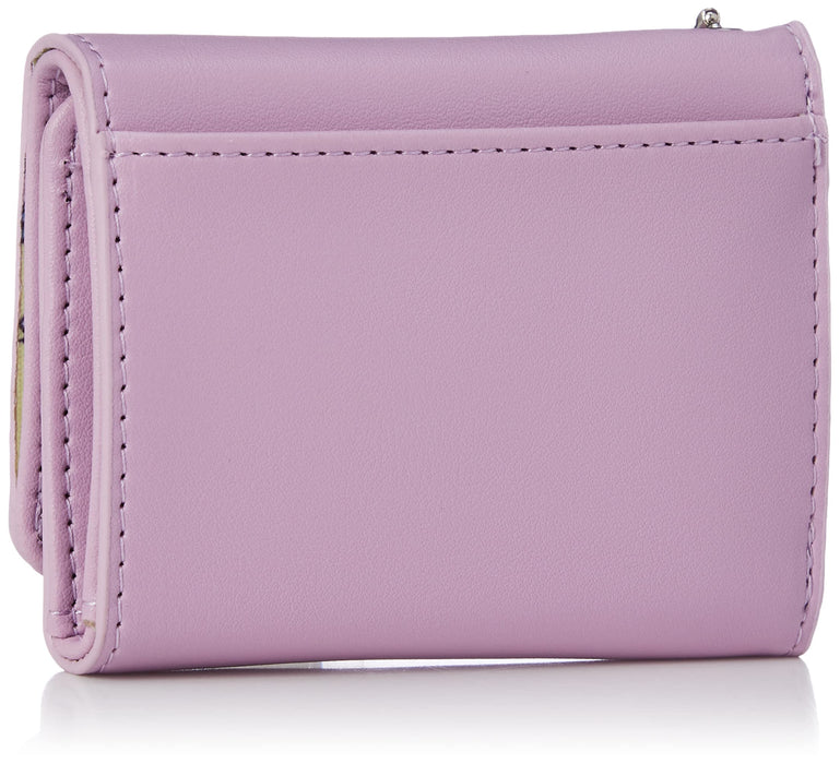 Sanrio Women's Tri-Fold Wallet Pastel Purple with Sanrio Characters Ppp-Wlt04