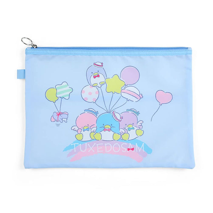 Sanrio Tuxedo Sam Flat Case Balloon Dream 427519 - Cute Storage Pouch