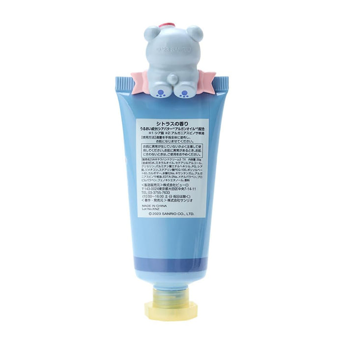 Crème pour les mains Sanrio Tuxedo Sam Motif ours 327212 Soin hydratant pour la peau