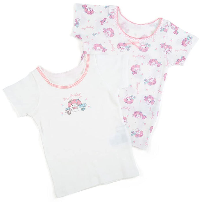 Ensemble de sous-vêtements en coton Sanrio My Melody pour fille 100 cm - 2 pièces lavables