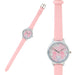 Sanrio Dreamy My Sweet Piano Watch with Metal Frame and Faux Leather Strap