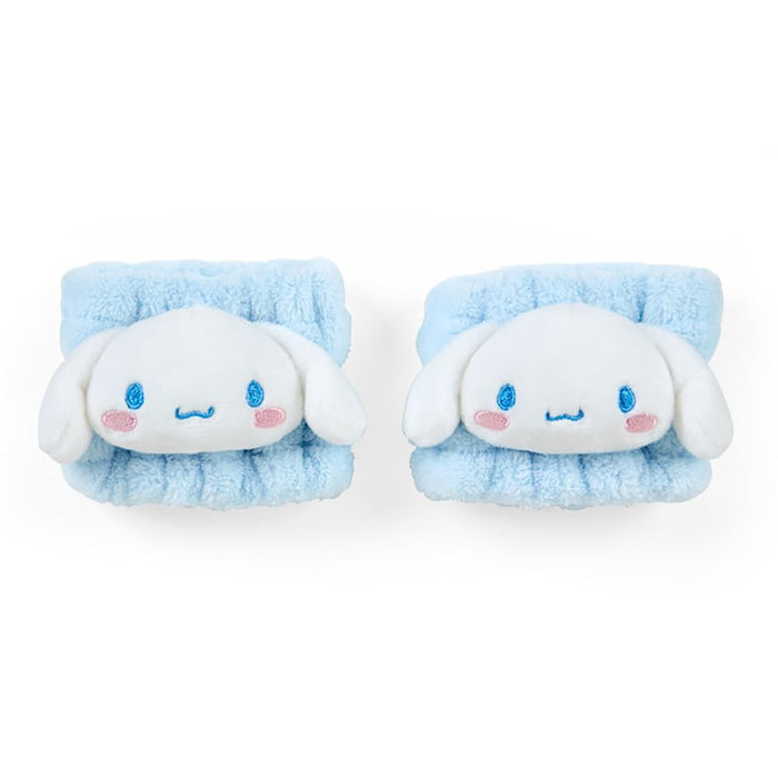 Lot de 2 bracelets Sanrio Cinnamoroll absorbants en microfibre pour le nettoyage du visage