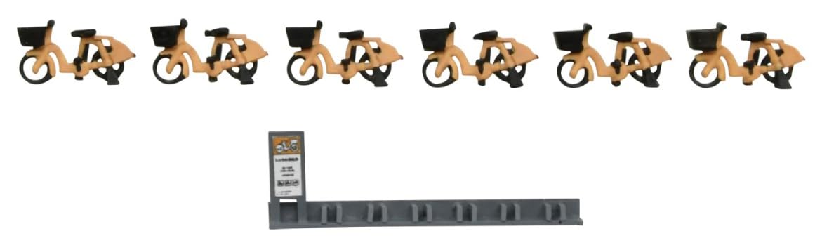 Accessoires de scène Tomytec 140 vélos de location Fournitures de diorama