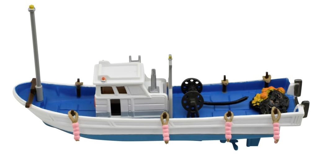 Fournitures de diorama A3 pour bateau de pêche de la collection de décors Tomytec