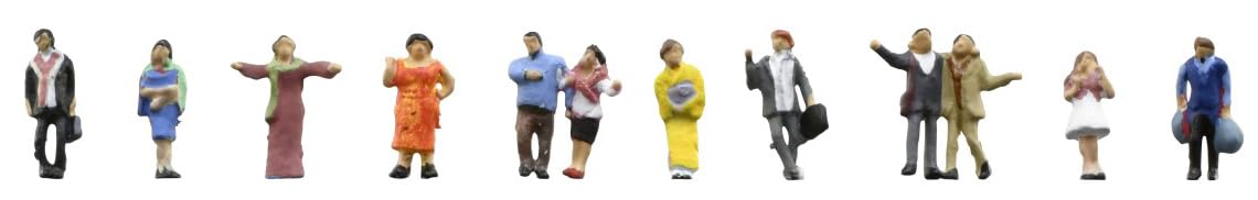 Tomytec Scenery Collection: Red Light District Diorama People - Set A2