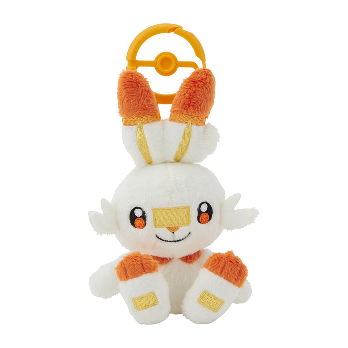 Pokemon Center Scorbunny Mascot with Carabiner for Kids and Fans