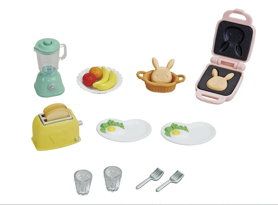 Epoch Delicious Breakfast Set Sylvanian Families- Japan Figure Store - #1 Bring To You The Best Japanese Goods