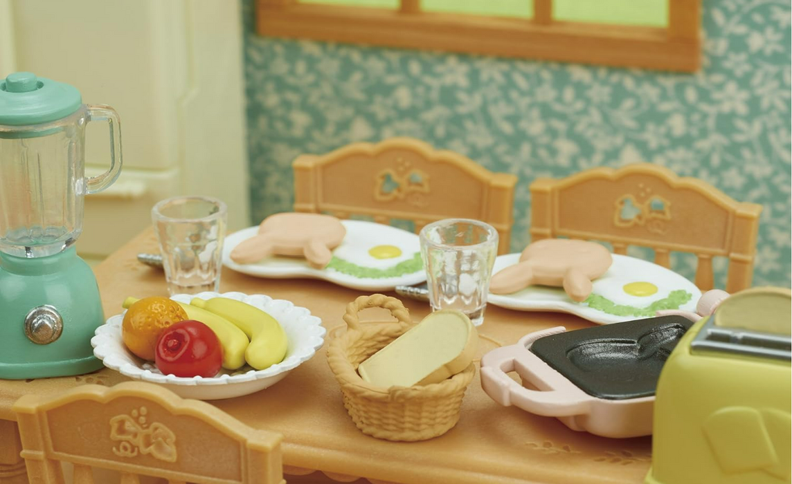 Ensemble de petit-déjeuner Epoch Delicious Sylvanian Families