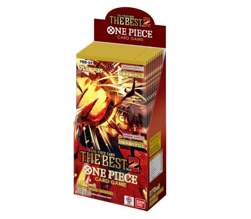 One Piece PRB-02 The Best Vol 2 Premium Booster Box (Japanese) One Piece PRB-02 The Best Vol 2 Premium Booster Box (Japanese)