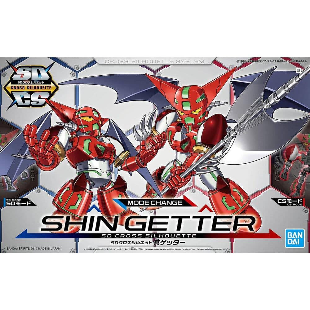 Bandai Spirits SD Cross Silhouette Shin Getter Model Kit Toy