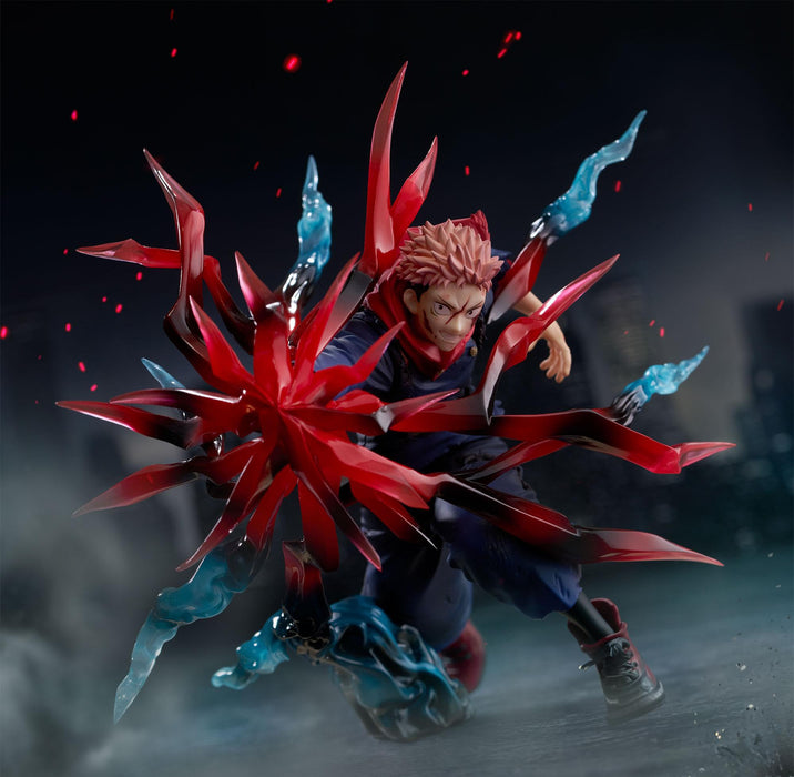 Sega Jujutsu Kaisen Yuji Itadori Luminasta Black Flash Figure Collectible