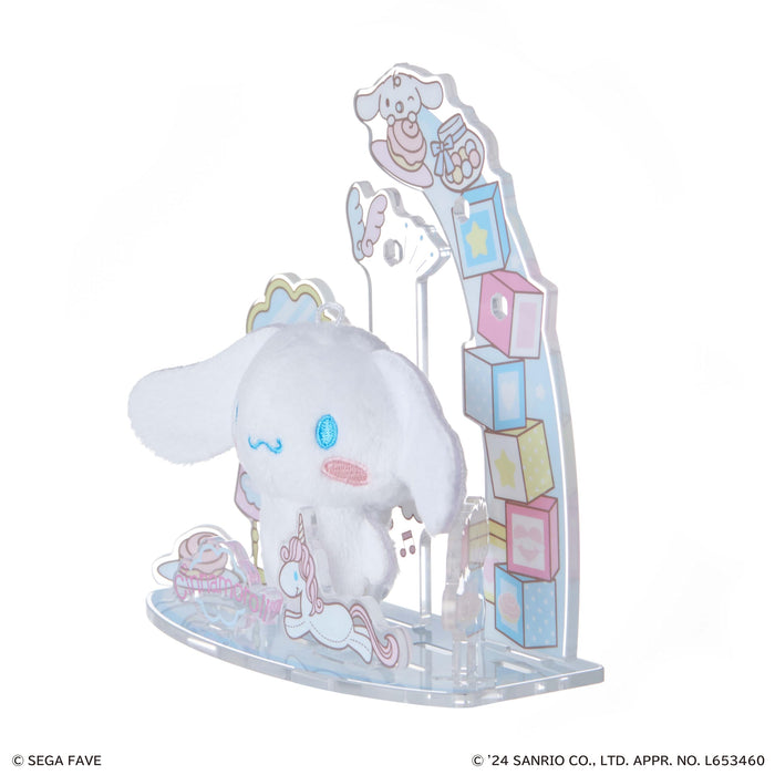 Sega Fave Acrylic Plush Sanrio Cinnamoroll - Soft Collectible Toy- Japan Figure Store - #1 Bring To You The Best Japanese Goods