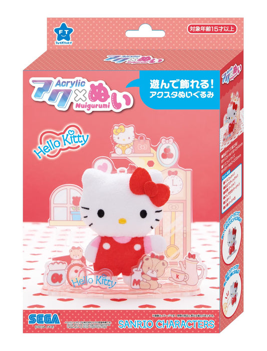 Sega Fave Acrylic Hello Kitty Plushie Sanrio Character Collectible- Japan Figure Store - #1 Bring To You The Best Japanese Goods