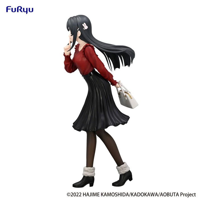 Furyu Seishun Buta Yarou Sakurajima Mai Winter Figure - Trio-Try-It Series