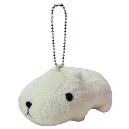Sekiguchi Ball Chain White Mascot 696994 Plush Keychain