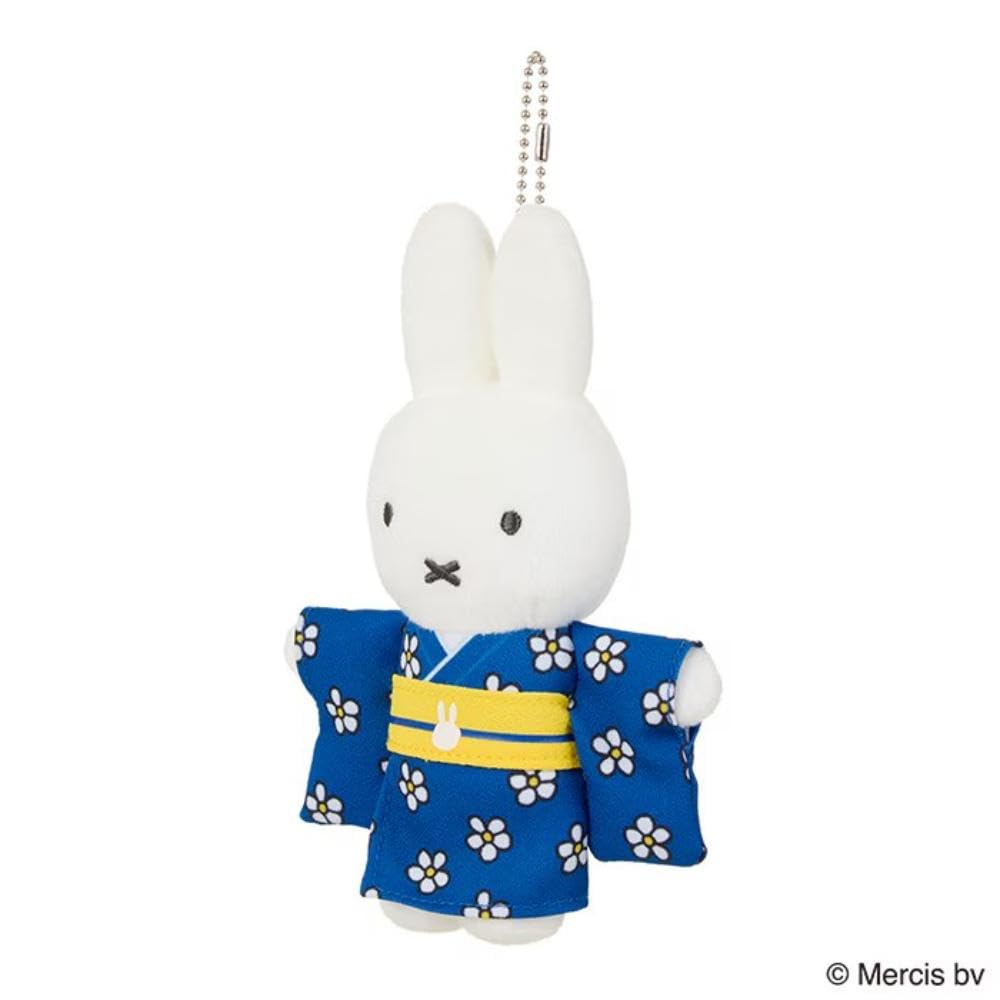 Sekiguchi Miffy Kimono Keychain Floral Pattern Japanese Design