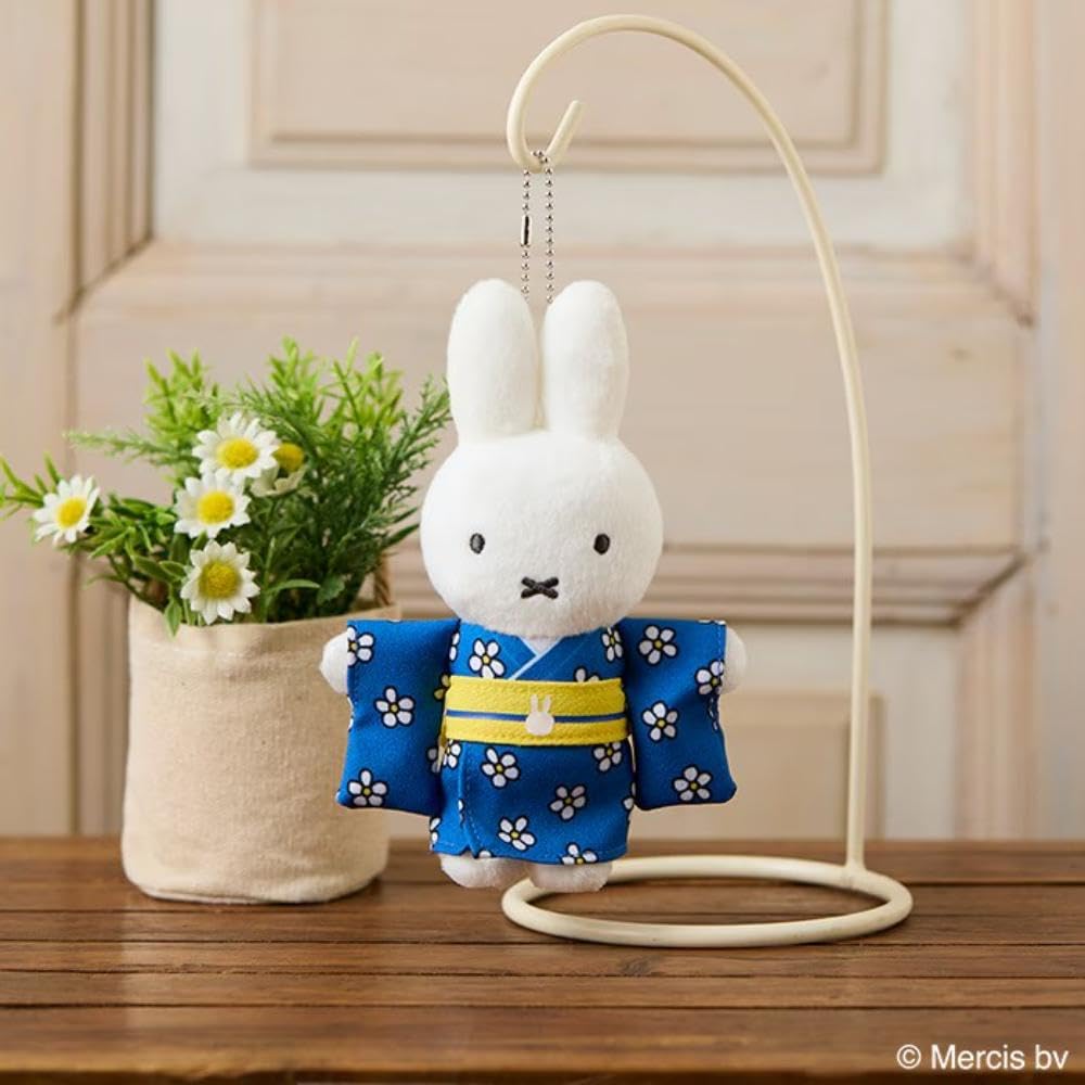 Sekiguchi Miffy Kimono Keychain Floral Pattern Japanese Design