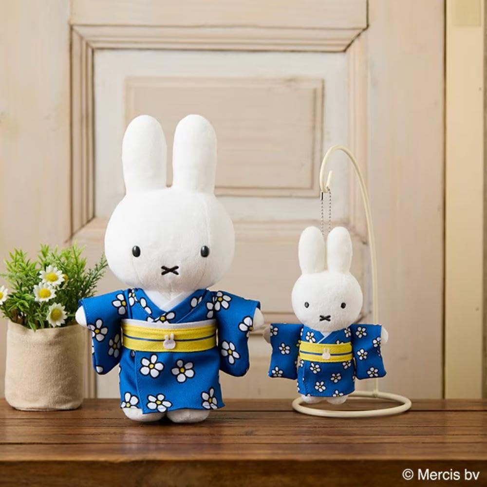 Sekiguchi Miffy Kimono Keychain Floral Pattern Japanese Design