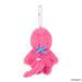 Sekiguchi Monchichi Colors Keychain Plush Toy - Berry Pink Edition