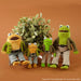 Sekiguchi Toad and Frog Mascot Toy 13cm x 7cm x 4.5cm Plush Figure