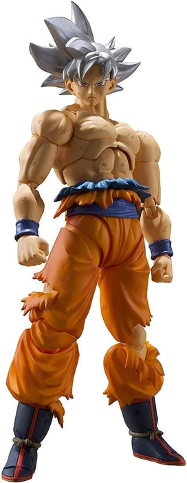 Bandai SHFiguarts Dragon Ball Son Goku Ultra Instinct Movable Figure 140mm