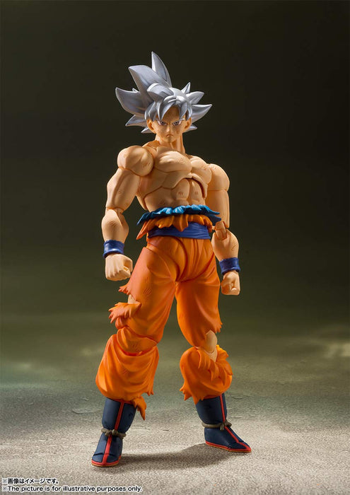 Bandai SHFiguarts Dragon Ball Son Goku Ultra Instinct Movable Figure 140mm