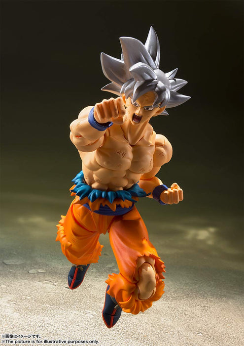 Bandai SHFiguarts Dragon Ball Son Goku Ultra Instinct Movable Figure 140mm