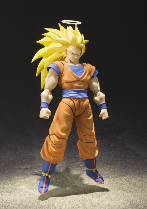 Figurine articulée SHFiguarts Super Saiyan 3 Goku 155 mm de Tamashii Nations