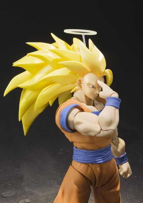 Figurine articulée SHFiguarts Super Saiyan 3 Goku 155 mm de Tamashii Nations