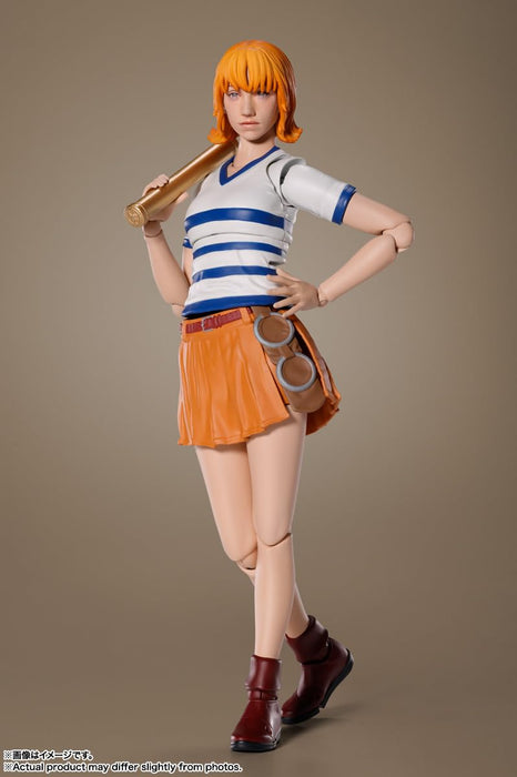 Tamashii Nations SHFiguarts Nami One Piece Netflix Series 150mm Movable Figure