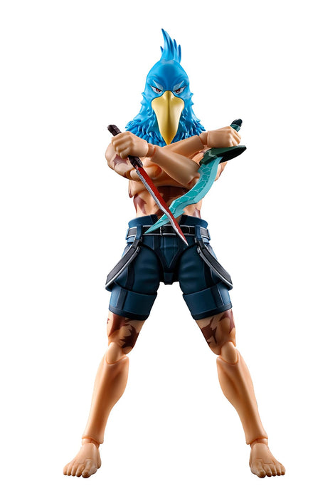 Bandai SHFiguarts Shangri-La Frontier Sanraku Figurine peinte en PVC ABS 150 mm