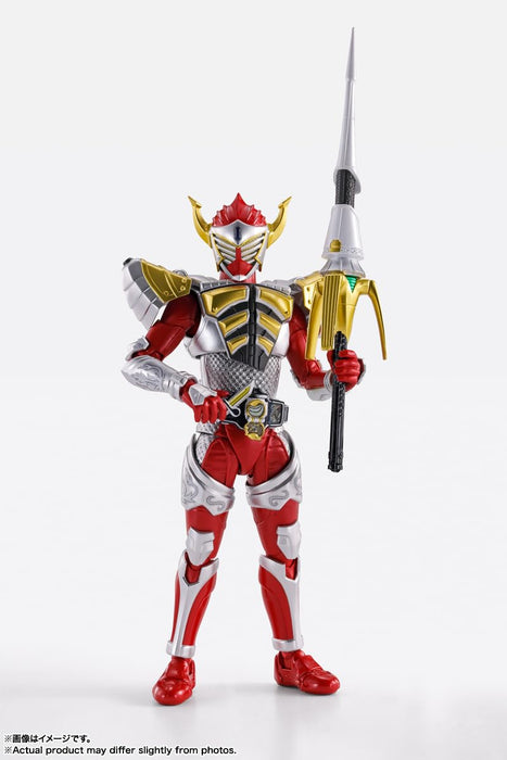 Figurine articulée Kamen Rider Gaim Baron Banana Arms de Tamashii Nations 145 mm